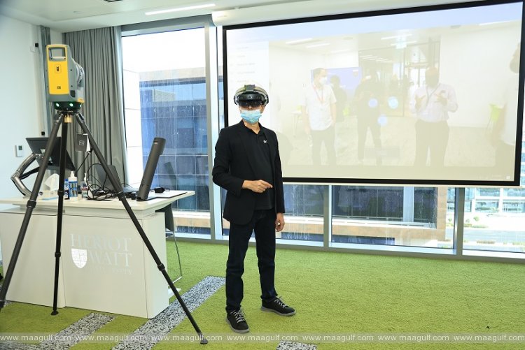 Trimble engages with students of Heriot-Watt University Dubai on the future of construction industry in digital age